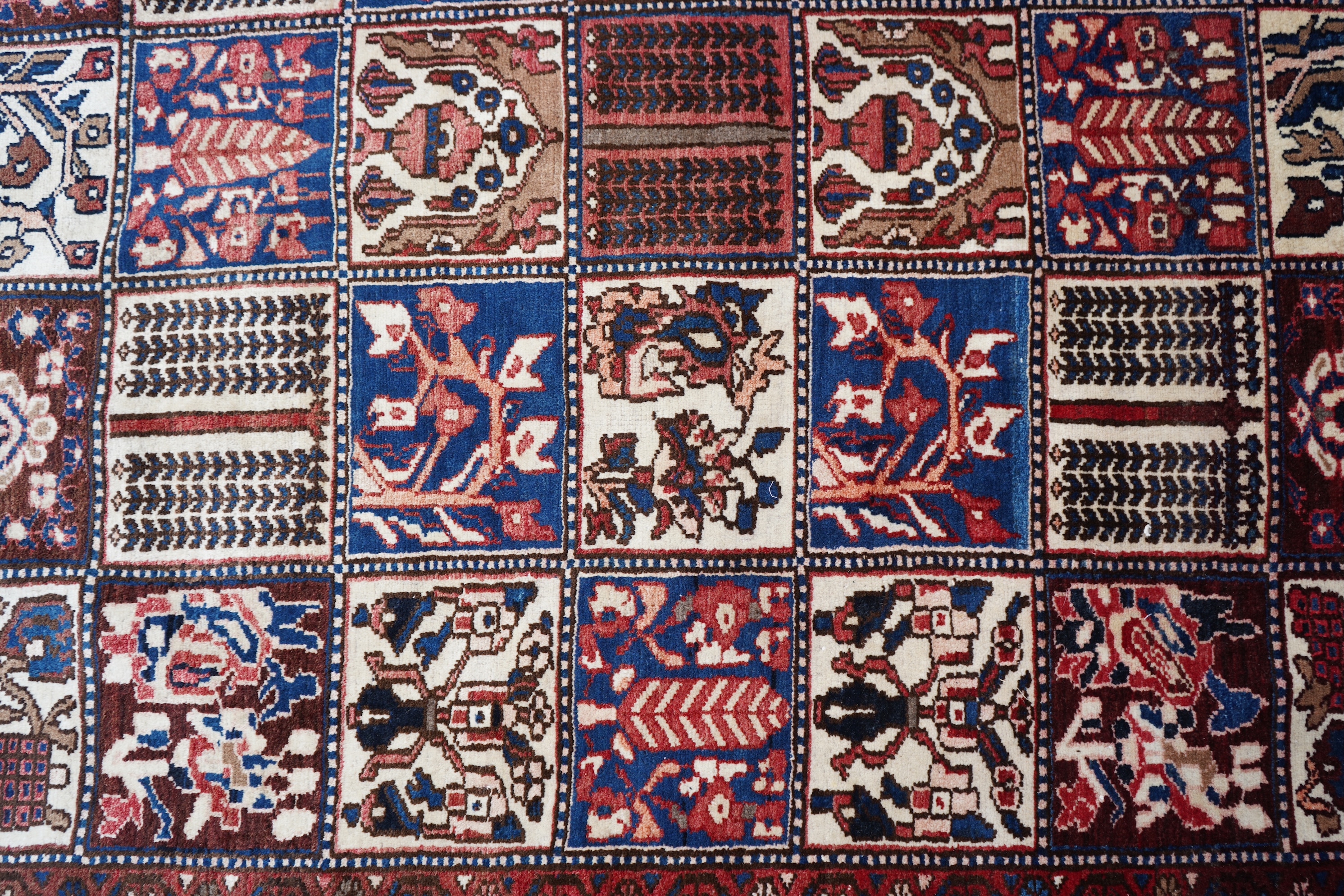 A Baktiari carpet